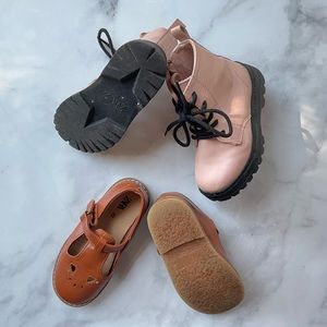 ZARA  girl shoes SIZE 22 ((2 pairs!))